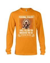 Load image into Gallery viewer, Spinone Italiano Personal Stalker St. Patrick's Day Printed Mug Unisex Long Sleeve