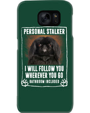Load image into Gallery viewer, Black Pekingese Personal Stalker St. Patrick's Day Printed Mug Phone case