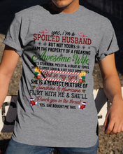 Load image into Gallery viewer, Perfect Gift For Husband Christmas Punch You In The Threat Guys Tee