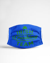 Load image into Gallery viewer, Irsih Drinking Team Green Shamrock St Patrick's Day Cloth Face Mask
