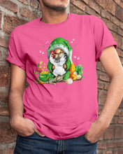 Load image into Gallery viewer, Gnome Pot Of Gold Shamrock St. Patrick's Day Printed Mug Guys Tee