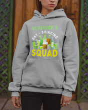 Load image into Gallery viewer, Happy St. Patrick's Day Printed Mug Drinking Squad 2021 Irish Shamrock Hoodie