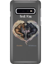 Load image into Gallery viewer, Horses From Our First Kiss Custom Name Gift For Girlfriend Phone case