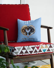 Load image into Gallery viewer, Horses From Our First Kiss Custom Name Gift For Girlfriend Pillow Cover