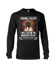 Load image into Gallery viewer, English Mastiff Personal Stalker St. Patrick's Day Printed Mug Unisex Long Sleeve