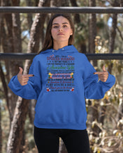 Load image into Gallery viewer, Perfect Gift For Husband Christmas Punch You In The Threat Hoodie