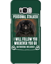 Load image into Gallery viewer, Black Pekingese Personal Stalker St. Patrick's Day Printed Mug Phone case
