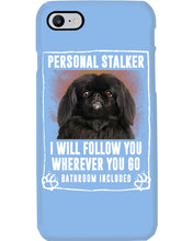 Load image into Gallery viewer, Black Pekingese Personal Stalker St. Patrick's Day Printed Mug Phone case
