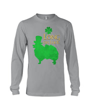 Load image into Gallery viewer, Pomeranian Long On Luck Green St. Patrick's Day Printed Mug Unisex Long Sleeve
