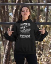 Load image into Gallery viewer, I Am A Proud Wife Of An Irish Husband Gift For Family Hoodie
