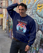 Load image into Gallery viewer, My Angel Grandpa Who Watched Over My Back Sweatshirt
