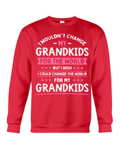 Load image into Gallery viewer, I Could Change The World For My Grandkids Sweatshirt

