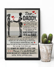 Load image into Gallery viewer, Do You Remember The First Time Daughter Gift For Dad Vertical Poster
