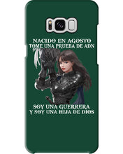 Load image into Gallery viewer, Nacido En Agosto Tome Una Pruera De Ad Birthday Gift Phone case

