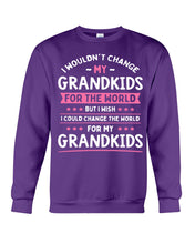 Load image into Gallery viewer, I Could Change The World For My Grandkids Sweatshirt
