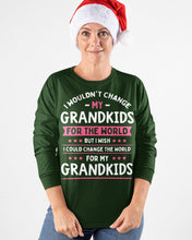 Load image into Gallery viewer, I Could Change The World For My Grandkids Unisex Long Sleeve

