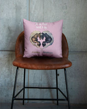 Load image into Gallery viewer, Horses From Our First Kiss Custom Name Gift For Girlfriend Pillow Cover
