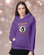 Load image into Gallery viewer, Birthday Gift For August Girl The Soul Of A Witch Hoodie
