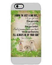 Load image into Gallery viewer, I'll Always Be By Your Side Labrador Clover St Patrick's Day Gift Phone case
