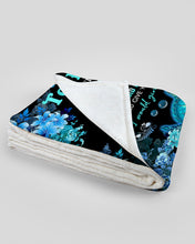 Load image into Gallery viewer, Blue Sea Turtle How Special You Are Custom Name Gift For Wife Fleece Blanket
