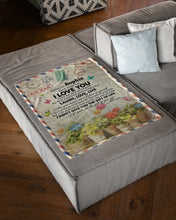 Load image into Gallery viewer, Custom Name Gift For Daughter Sophia Laugh Love Live Fleece Blanket
