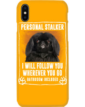 Load image into Gallery viewer, Black Pekingese Personal Stalker St. Patrick's Day Printed Mug Phone case
