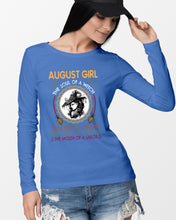Load image into Gallery viewer, Birthday Gift For August Girl The Soul Of A Witch Unisex Long Sleeve
