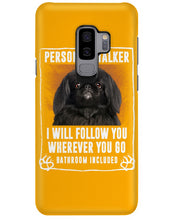 Load image into Gallery viewer, Black Pekingese Personal Stalker St. Patrick's Day Printed Mug Phone case

