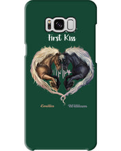 Load image into Gallery viewer, Horses From Our First Kiss Custom Name Gift For Girlfriend Phone case

