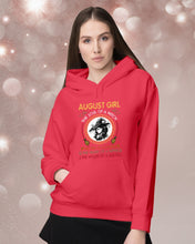 Load image into Gallery viewer, Birthday Gift For August Girl The Soul Of A Witch Hoodie
