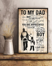 Load image into Gallery viewer, Son Gift For Dad I Will Always Be Your Little Boy Vertical Poster
