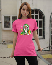 Load image into Gallery viewer, Gnome Pot Of Gold Shamrock St. Patrick's Day Printed Mug Guys Tee
