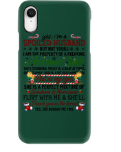 Load image into Gallery viewer, Perfect Gift For Husband Christmas Punch You In The Threat Phone case
