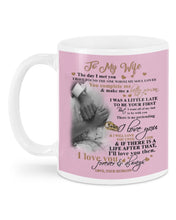 Load image into Gallery viewer, The Day I Met You Hand In Hand Gift For Wife Mug
