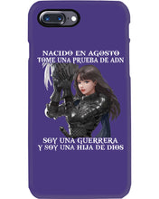 Load image into Gallery viewer, Nacido En Agosto Tome Una Pruera De Ad Birthday Gift Phone case
