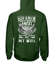 Load image into Gallery viewer, God Knew I Needed An Angel Gift For Husband Hoodie
