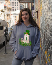 Load image into Gallery viewer, Shih Tzu With Green Tie St Patrick's Day Gift For Dog Lovers Hoodie
