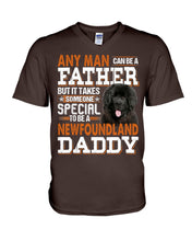 Load image into Gallery viewer, Someone Special To Be A Newfoundland Daddy Gift For Dog Lovers Guys V-Neck

