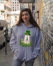 Load image into Gallery viewer, Shih Tzu With Green Tie St Patrick's Day Gift For Dog Lovers Hoodie
