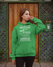 Load image into Gallery viewer, I Am A Proud Wife Of An Irish Husband Gift For Family Hoodie

