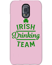 Load image into Gallery viewer, Irsih Drinking Team Green Shamrock St Patrick's Day Phone case
