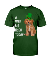 Load image into Gallery viewer, Cavapoo Irish Today Green St. Patrick's Day Printed Mug Guys Tee
