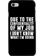 Load image into Gallery viewer, I Don't Know What I'm Doing Black And White Printed Mug Phone case
