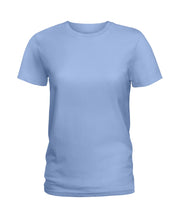Load image into Gallery viewer, Son Gift For Navy Mom Behind Every Strong Soldier Ladies Tee
