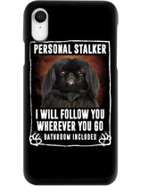 Load image into Gallery viewer, Black Pekingese Personal Stalker St. Patrick's Day Printed Mug Phone case
