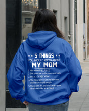 Load image into Gallery viewer, Five Things You Should Know About Mom Hoodie

