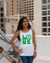 Load image into Gallery viewer, Teaching Love Clover St Patrick's Day Gift Ladies Flowy Tank
