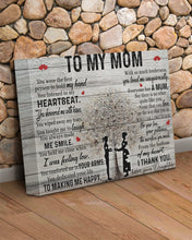 Load image into Gallery viewer, Daughter Gift For Mom When I Was Feeling Low Matte Canvas
