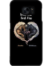 Load image into Gallery viewer, Horses From Our First Kiss Custom Name Gift For Girlfriend Phone case
