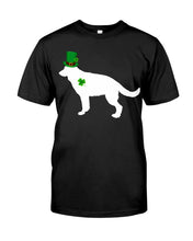Load image into Gallery viewer, German Shepherd Leprechaun St. Patrick's Day Color Changing Mug Guys Tee
